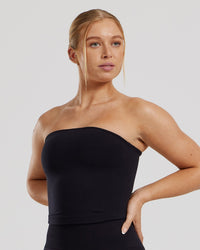 Define 2.0 Seamless Longline Bandeau Bra | Black