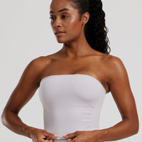 Define 2.0 Seamless Longline Bandeau Bra | Steel Grey