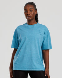 Comfort Oversized Short Sleeve T-Shirt | Vintage Basalt