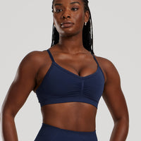 Define 2.0 Seamless Scrunch Bralette | Sapphire Blue