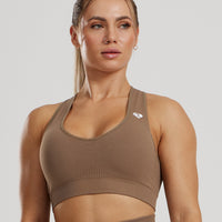 Power Seamless Sweetheart Bra | Caribou