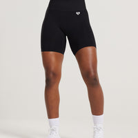 Power Seamless Cycling Shorts | Black