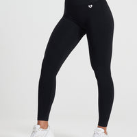 Power Seamless Leggings | Black