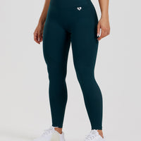 Power Seamless Leggings | Dark Moss