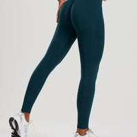 Define 2.0 Seamless Scrunch Leggings | Dark Moss