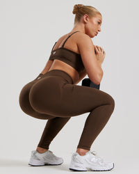 Define 2.0 Seamless Scrunch Leggings | Cocoa