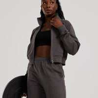 Comfort Light Full Zip Sweat | Graphite