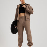 Comfort Oversized Zip-Up Hoodie | Caribou