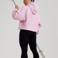 Comfort Oversized Statement Graphic Hoodie | Quartz