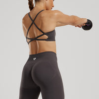 Define 2.0 Seamless Backless Bra | Graphite