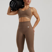 Power Seamless Sweetheart Bra | Caribou