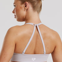 Define 2.0 Seamless Halter Neck Bra | Steel Grey