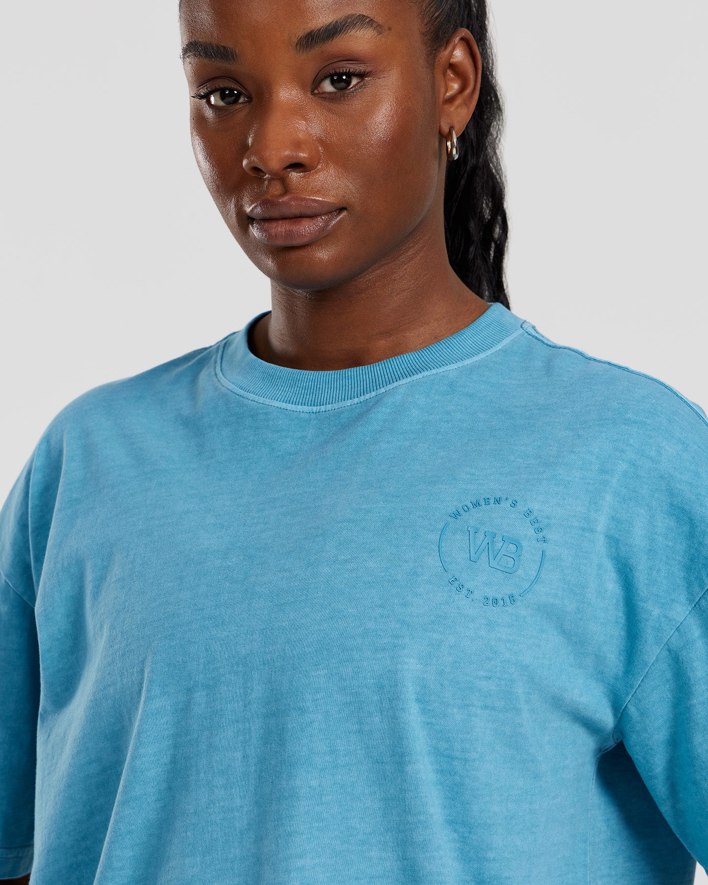 Comfort Oversized Short Sleeve T-Shirt | Vintage Basalt