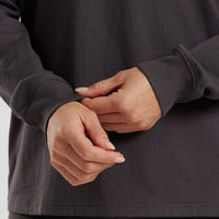 Comfort Oversized Long Sleeve T-Shirt | Graphite