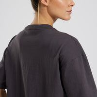 Comfort Oversized Short Sleeve T-Shirt | Graphite