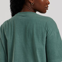 Comfort Oversized Short Sleeve T-Shirt Washed | Sage