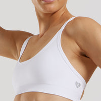 Define 2.0 Seamless Backless Bra | White