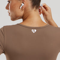 Essential Short Sleeve Unitard | Caribou