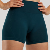 Define 2.0 Seamless Scrunch 4" Shorts | Dark Moss