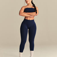 Define 2.0 Seamless Low Back Leggings | Sapphire Blue