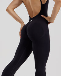 Define 2.0 Seamless Scrunch Unitard | Black