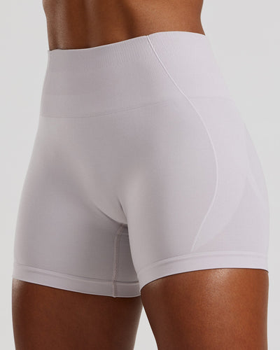 Define 2.0 Seamless Scrunch 4" Shorts | Steel Grey
