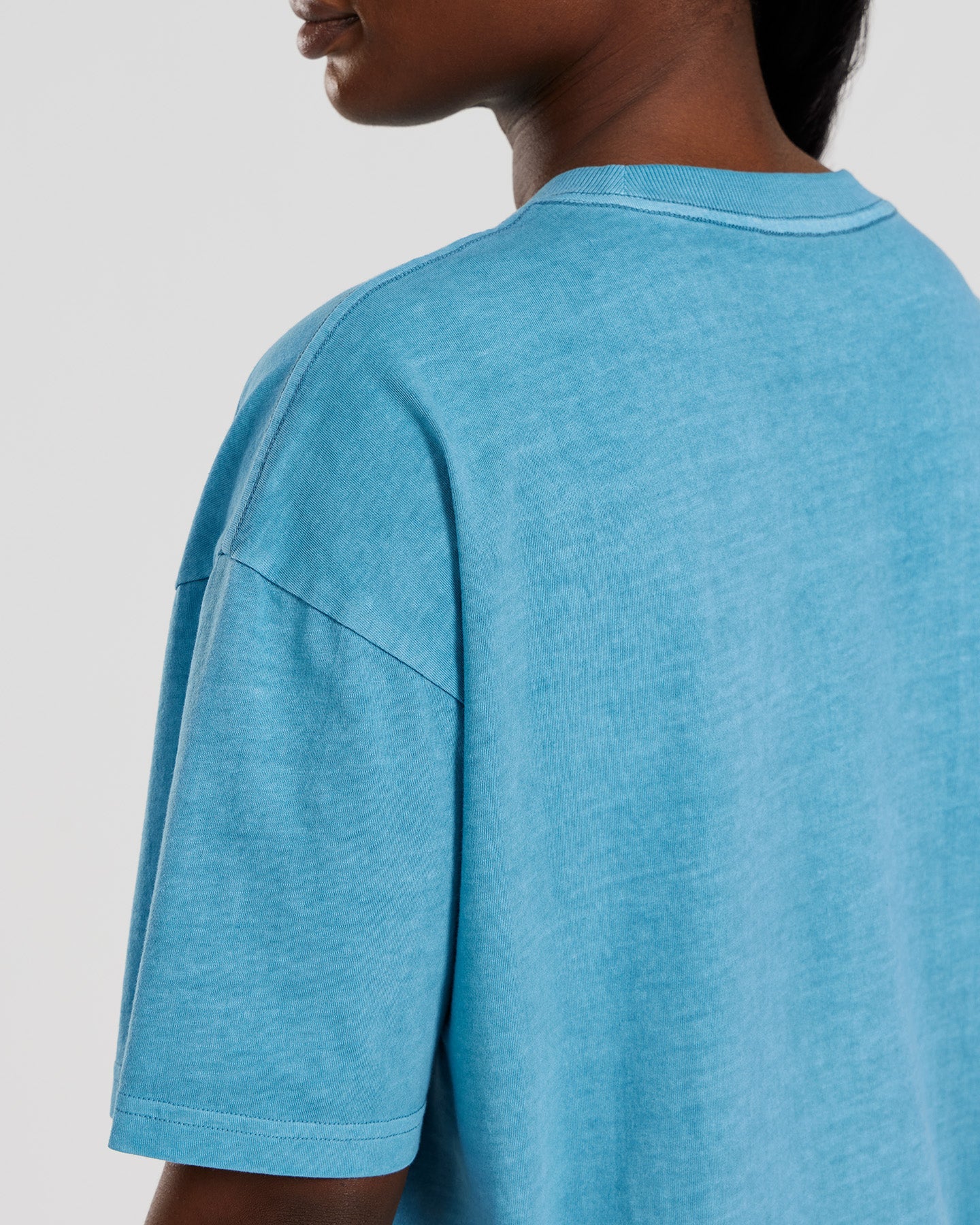 Comfort Oversized Short Sleeve T-Shirt | Vintage Basalt