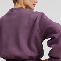 Comfort Cropped Crew Neck | Dusk