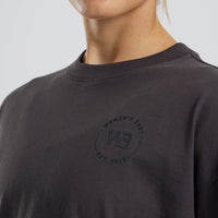 Comfort Oversized Short Sleeve T-Shirt | Graphite