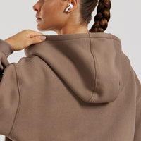 Comfort Oversized Zip-Up Hoodie | Caribou