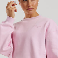 Comfort Oversized Crew Neck | Quartz