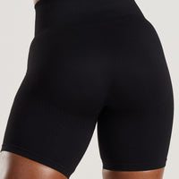 Power Seamless Cycling Shorts | Black