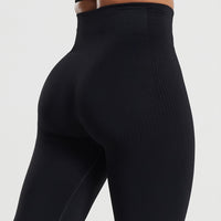 Power Seamless Leggings | Black