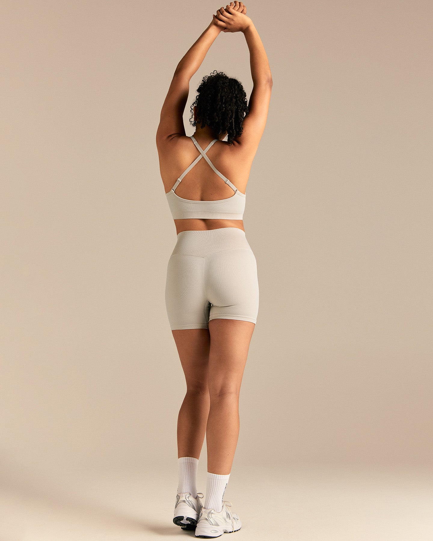 Motion Seamless Racer Front Bra | Stone