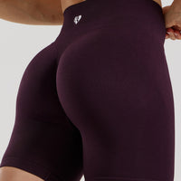Define 2.0 Seamless Scrunch 6" Shorts | Midnight Plum