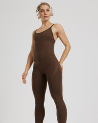 Define 2.0 Seamless Scrunch Unitard | Cocoa