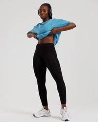 Comfort Oversized Short Sleeve T-Shirt | Vintage Basalt