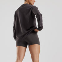 Comfort Oversized Long Sleeve T-Shirt | Graphite