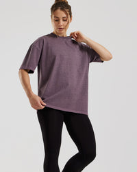 Comfort Oversized Short Sleeve T-Shirt | Vintage Dusk