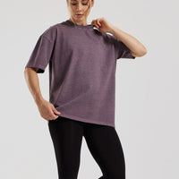 Comfort Oversized Short Sleeve T-Shirt | Vintage Dusk