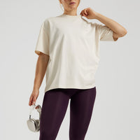 Comfort Oversized Short Sleeve T-Shirt | Off White