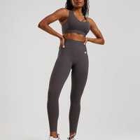 Power Seamless Scrunch Leggings | Graphite