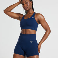 Power Seamless Sports Bra | Sapphire Blue
