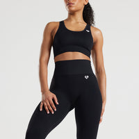 Power Seamless Leggings | Black