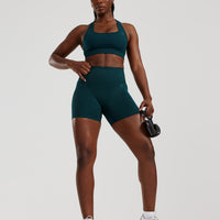 Motion Seamless Shorts | Dark Moss