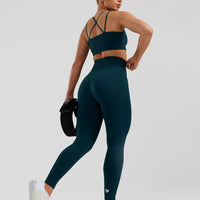 Power Seamless Leggings | Dark Moss