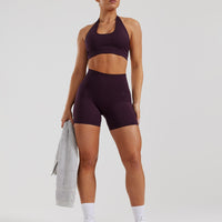 Motion Seamless Shorts | Midnight Plum