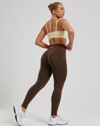 Define 2.0 Seamless Scrunch Bralette | Vanilla