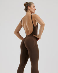 Define 2.0 Seamless Scrunch Unitard | Cocoa