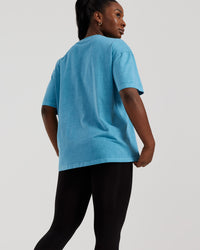 Comfort Oversized Short Sleeve T-Shirt | Vintage Basalt